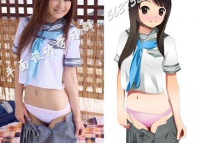 臉紅耳赤的PS精品教程-真人轉二次元，超詳細過(guò)程！(轉載)
